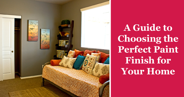 How To Choose A Paint Finish From Matte High Gloss - Best Paint Finish For Walls And Ceilings