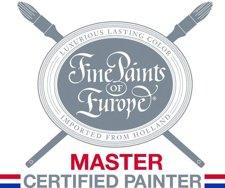 Fine Paints Of Europe Master Certified Painters Who We Are   Fine Paints Of Eruope Badge 