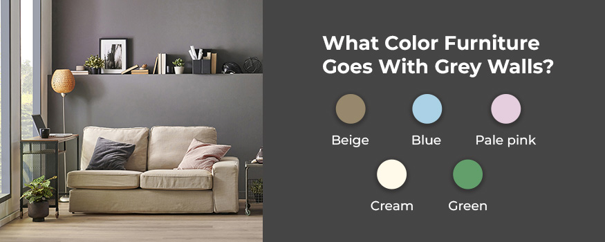 Color combinations for grey walls