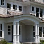 Exterior of freshly painted home