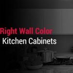 Choosing the right wall color to match kitchen cabinets