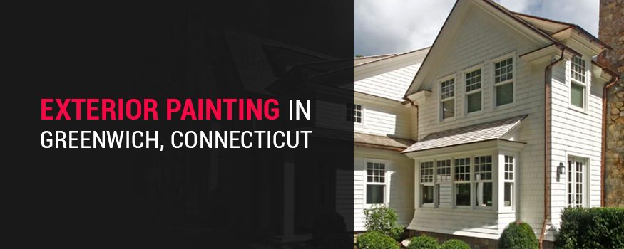 Exterior painting in Greenwich, CT