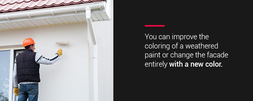 Beautify your home with a fresh coat of new exterior paint