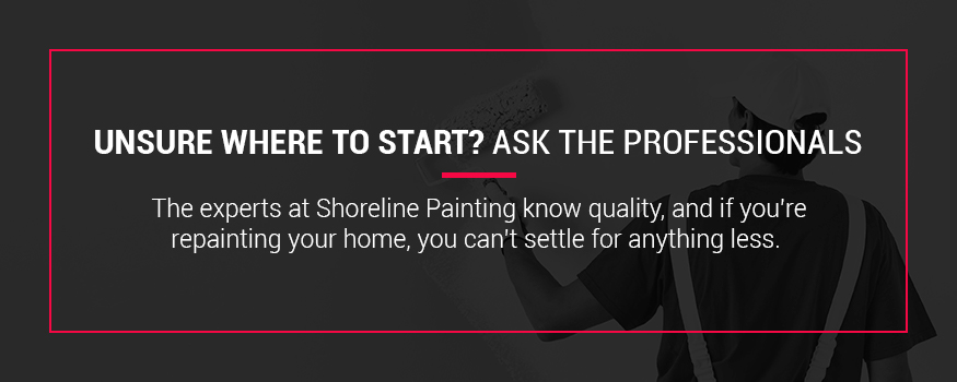 Contact Shoreline Painting to help improve your home's curb appeal