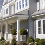 Painted siding