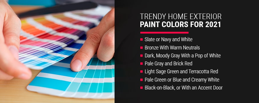 Trendy Home Exterior Pain Colors For 2021