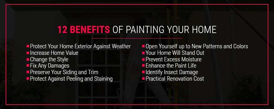 benefits of painting your home