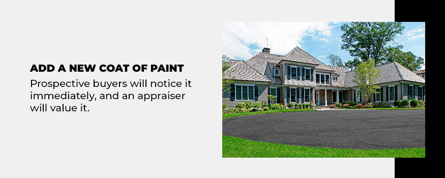 Add a new coat of paint.