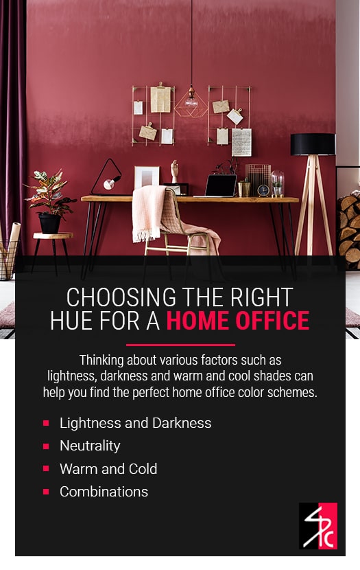 Choosing the Right Hue for a Home Office 