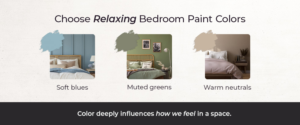 Choose Relaxing Bedroom Paint Colors