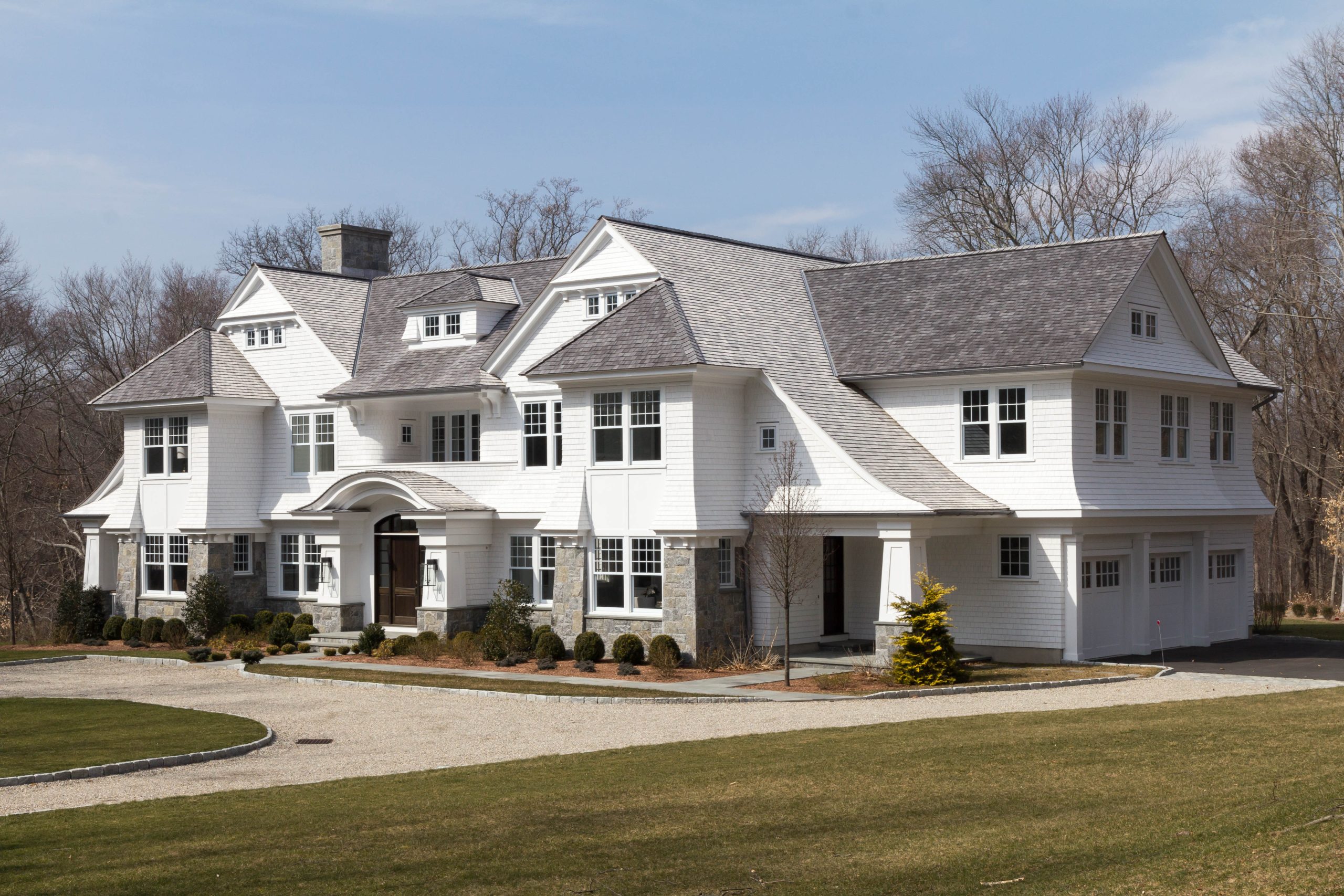 Interior and exterior painting project on North Street in Greenwich, CT